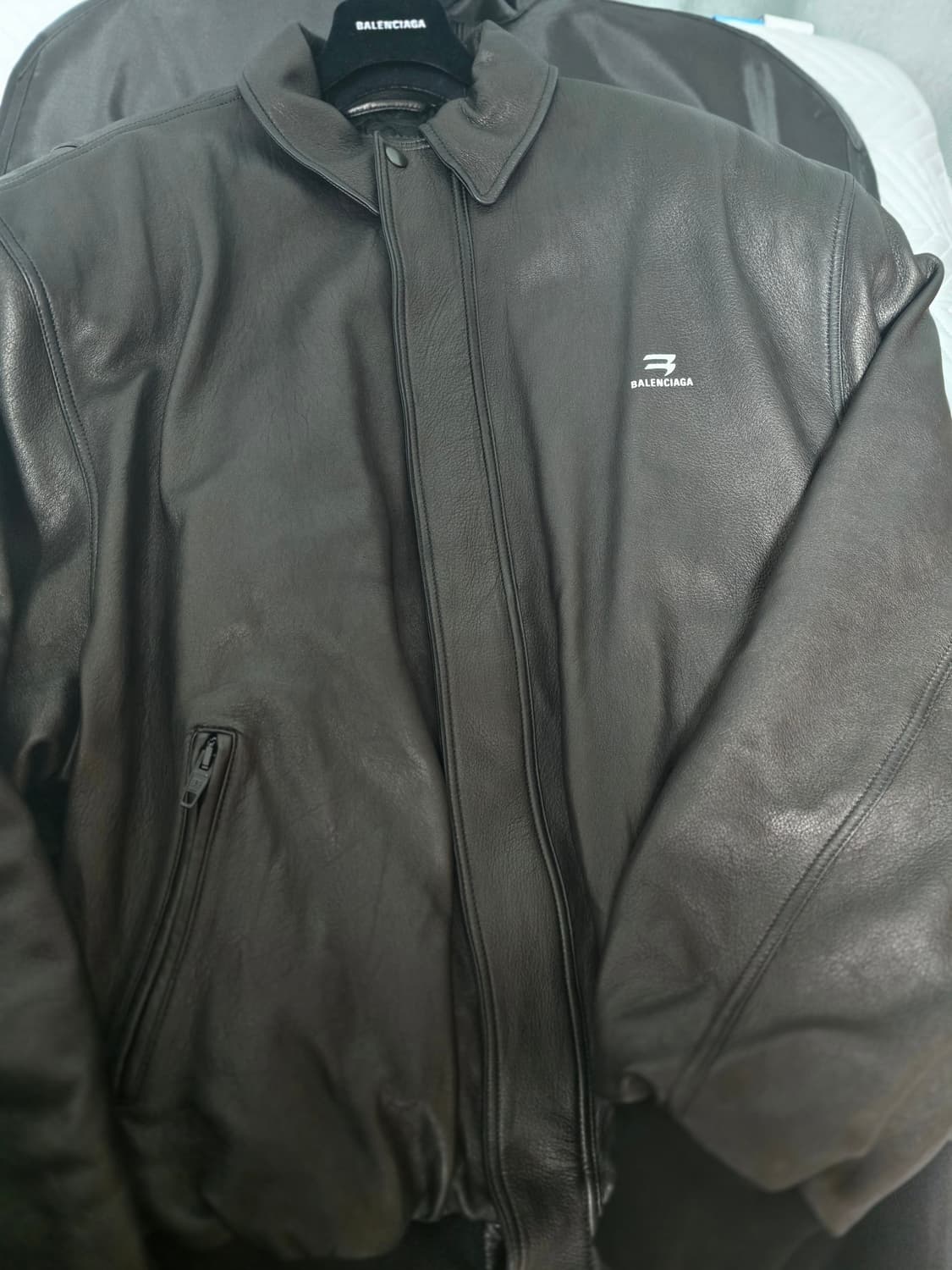 발렌시아가 택시 블루종 xs 25년 1월 제조 상품이미지1