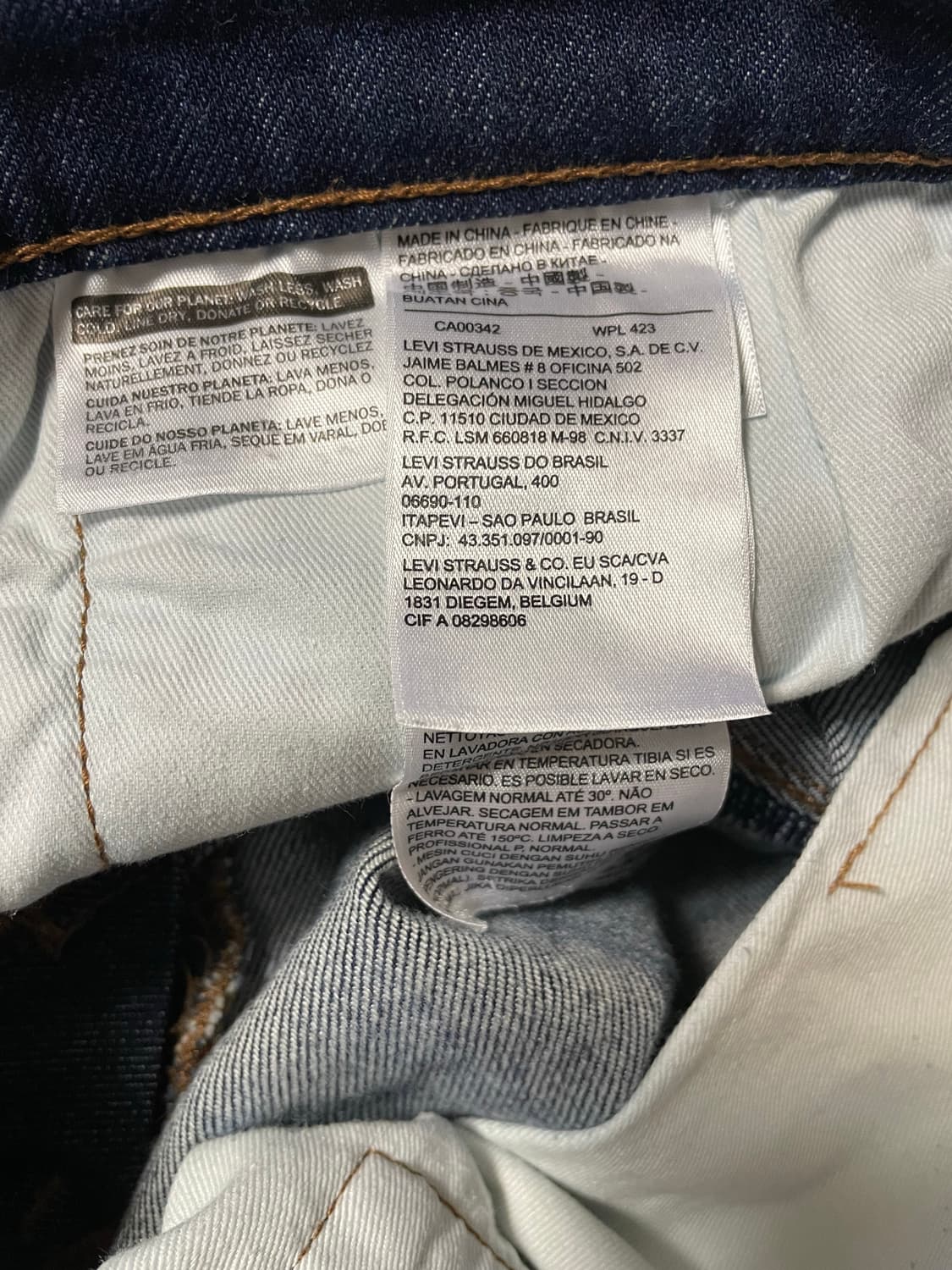 리바이스 LEJ 502 레드탭 엔지니어드진 상품이미지6