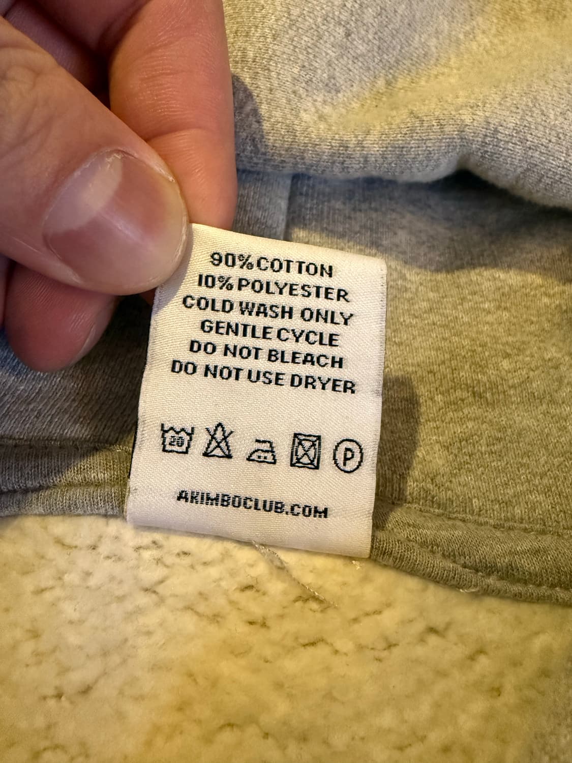 아킴보클럽 후드집업 L 상품이미지4