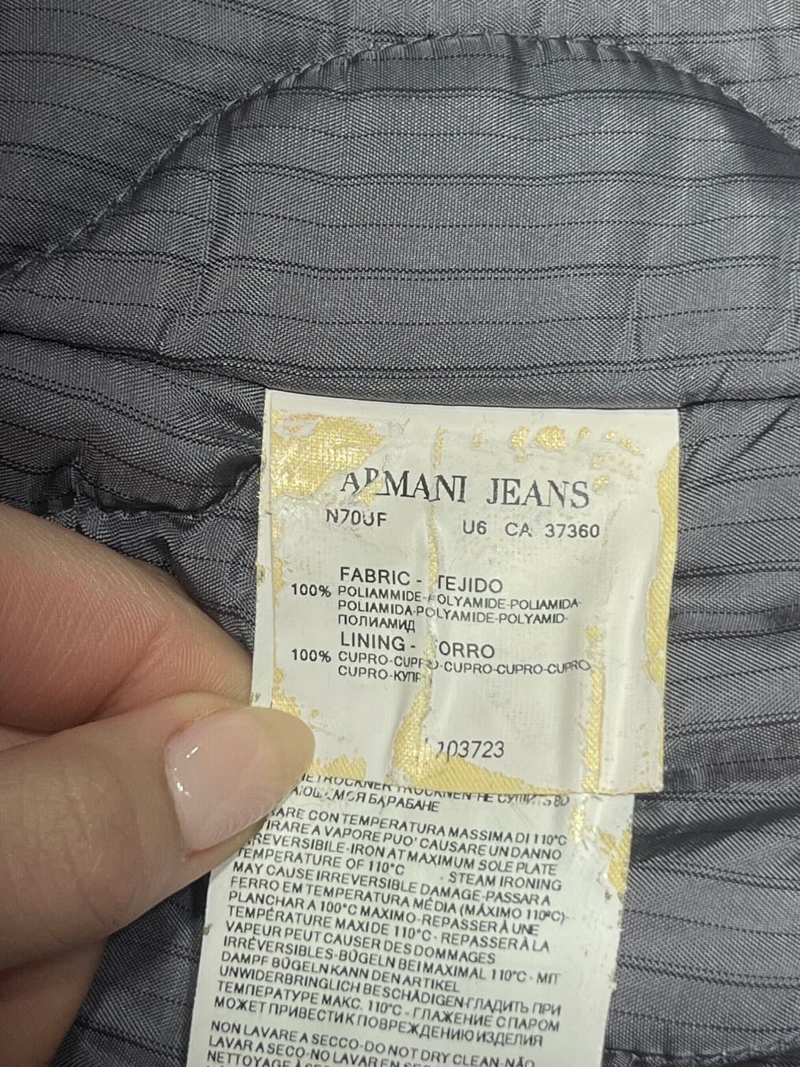 아르마니 진 필드자켓  상품이미지8