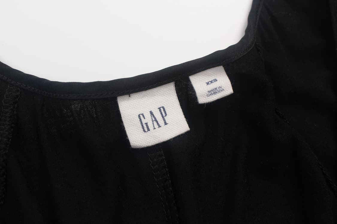 GAP Rayon Frill Sleeve Blouse 상품이미지3