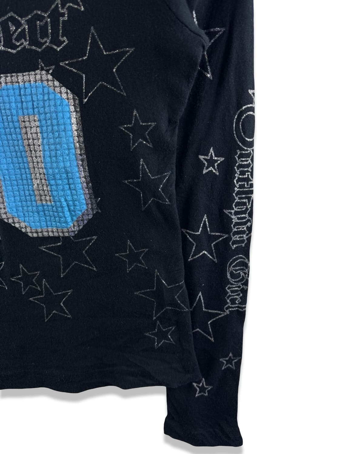 USA 키치 스타글리터 딱붙롱슬리브2736 상품이미지5