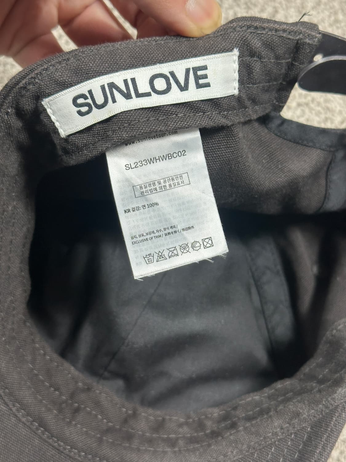 썬러브 볼캡 모자 상품이미지6