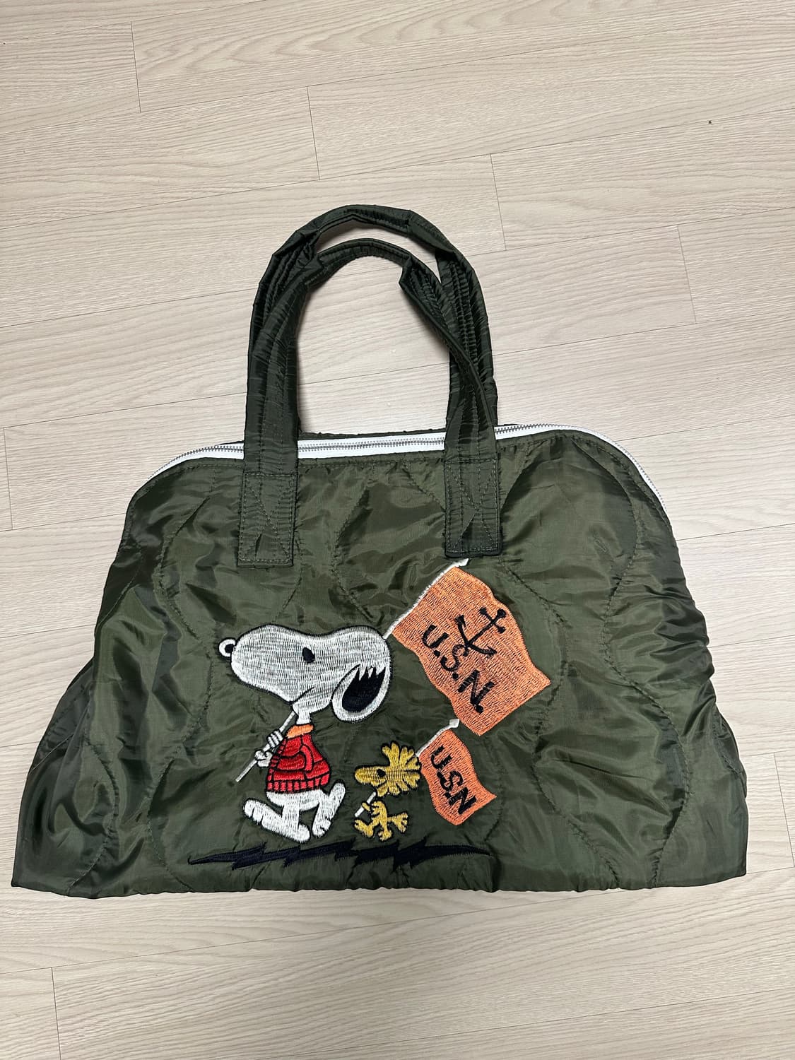 빈티지 스누피 수비니어 토트백 상품이미지1