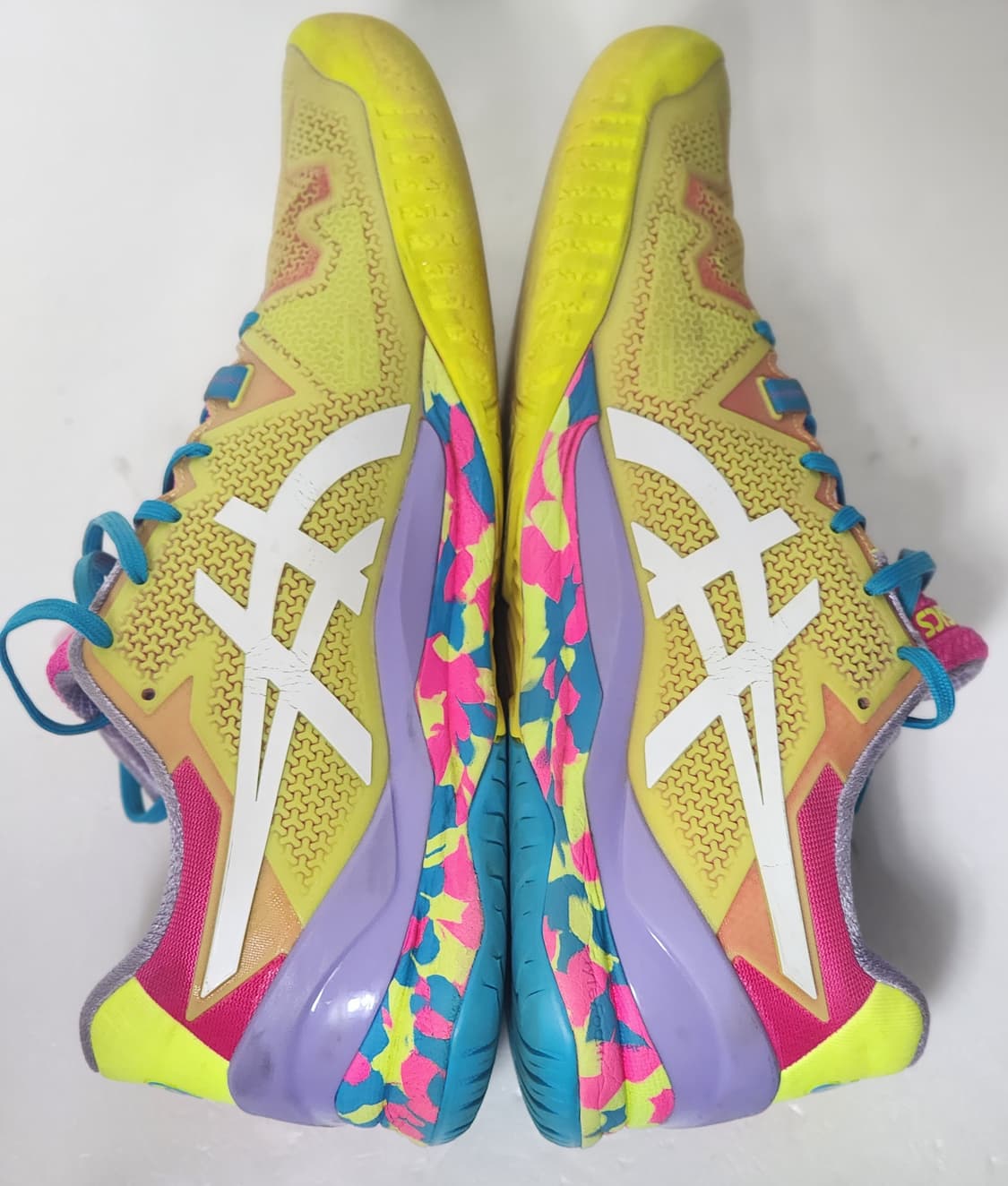 아식스 멀티컬러 젤 농구화 화려한 디자인 스니커즈 280 mm 상품이미지4