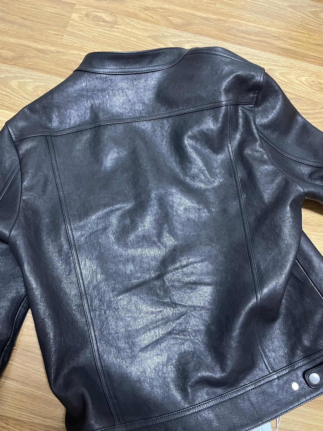 다이브인 블랙 레더 자켓 1사이즈 상품이미지3