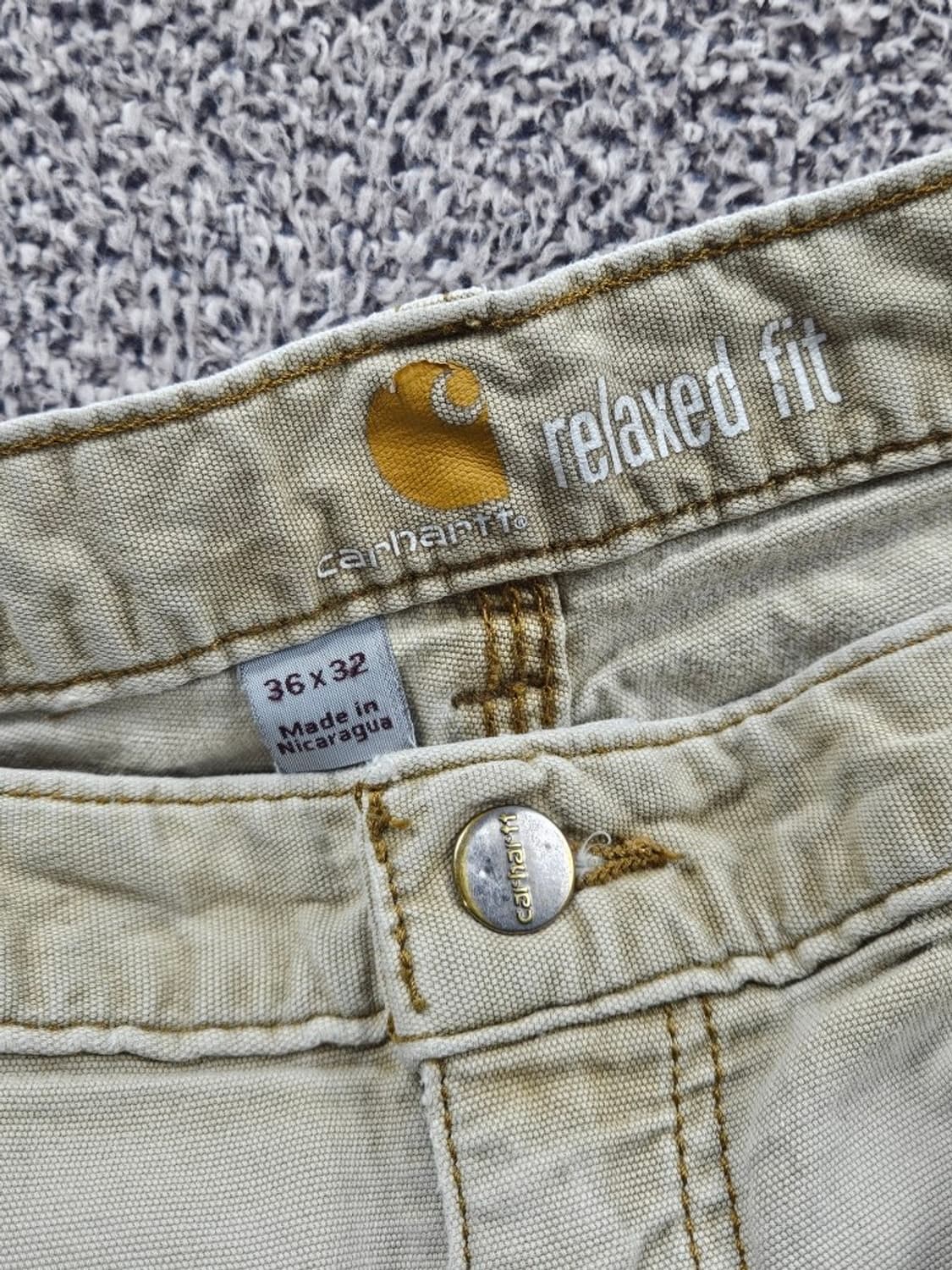 칼하트 리페어 코튼 카펜터 워크 팬츠 ( 36X32 ) / 11050 상품이미지7