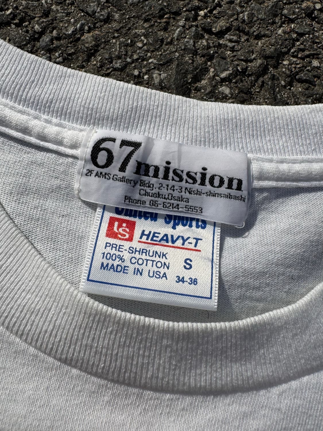 67 mission 그래픽 반팔티셔츠 상품이미지4