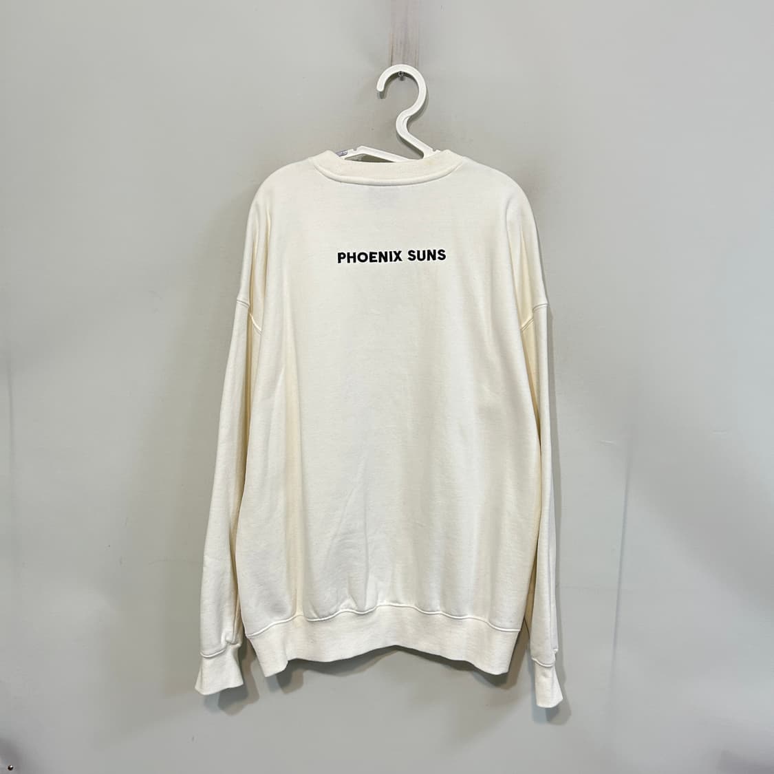 NBA 남성 기모 맨투맨 105 크림색 상품이미지3