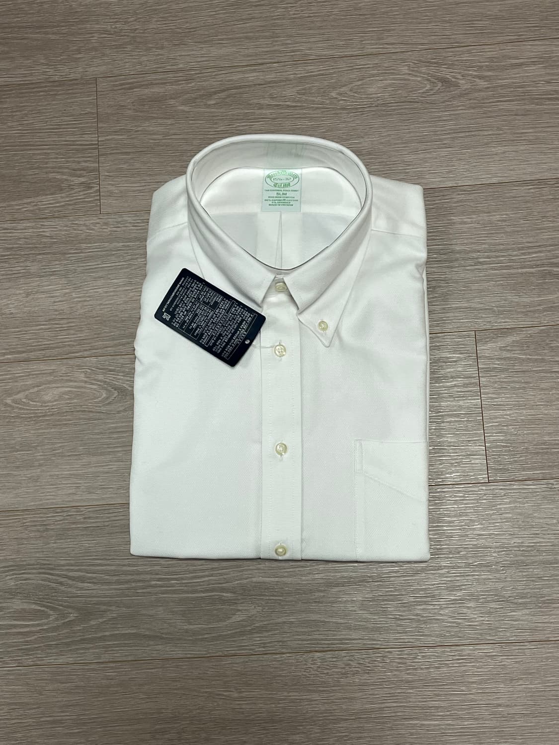 (백화점판, 새상품) 브룩스브라더스 논아이론 화이트 셔츠 상품이미지4