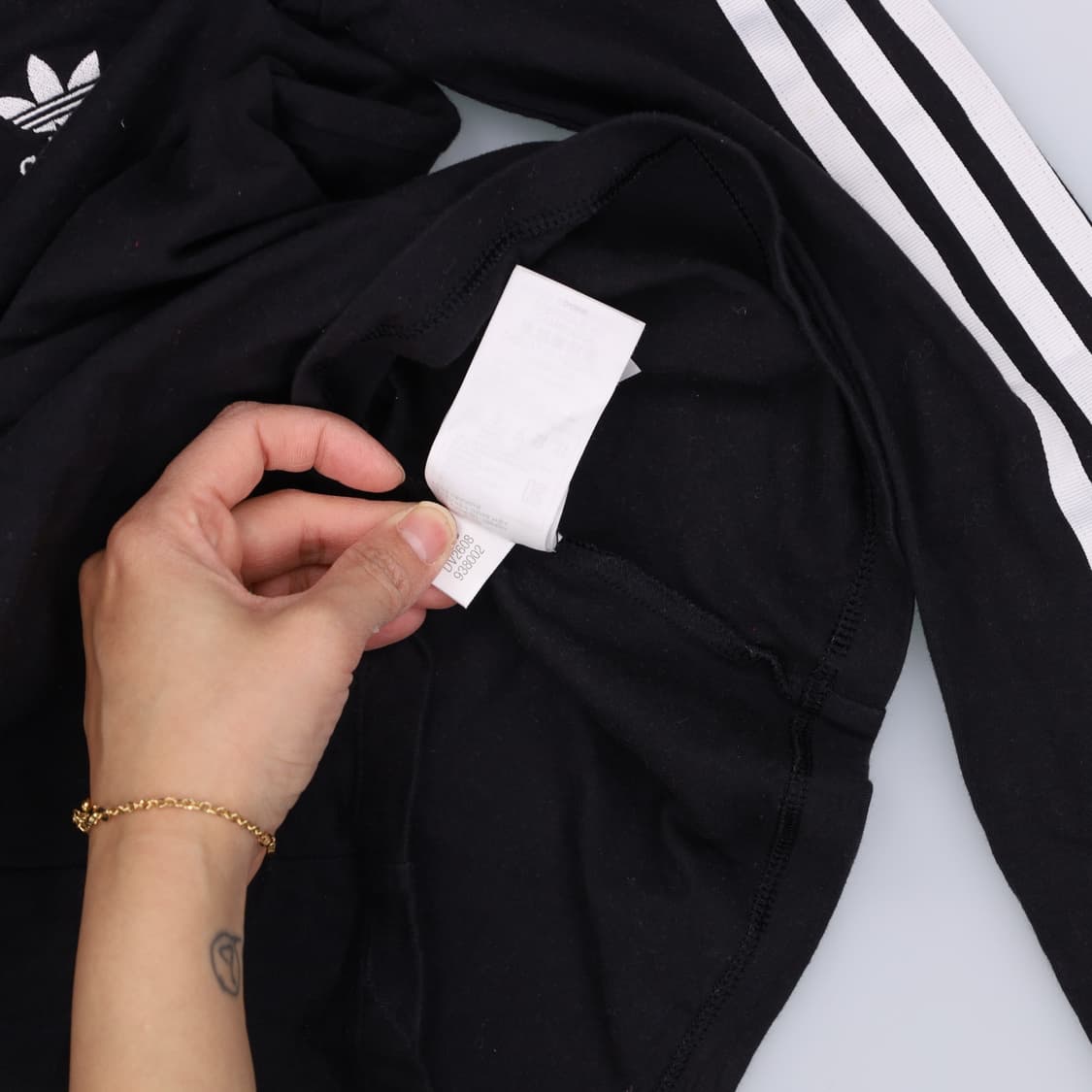 XS 아디다스 여성 사이드라인 긴팔티 0403H1 상품이미지5