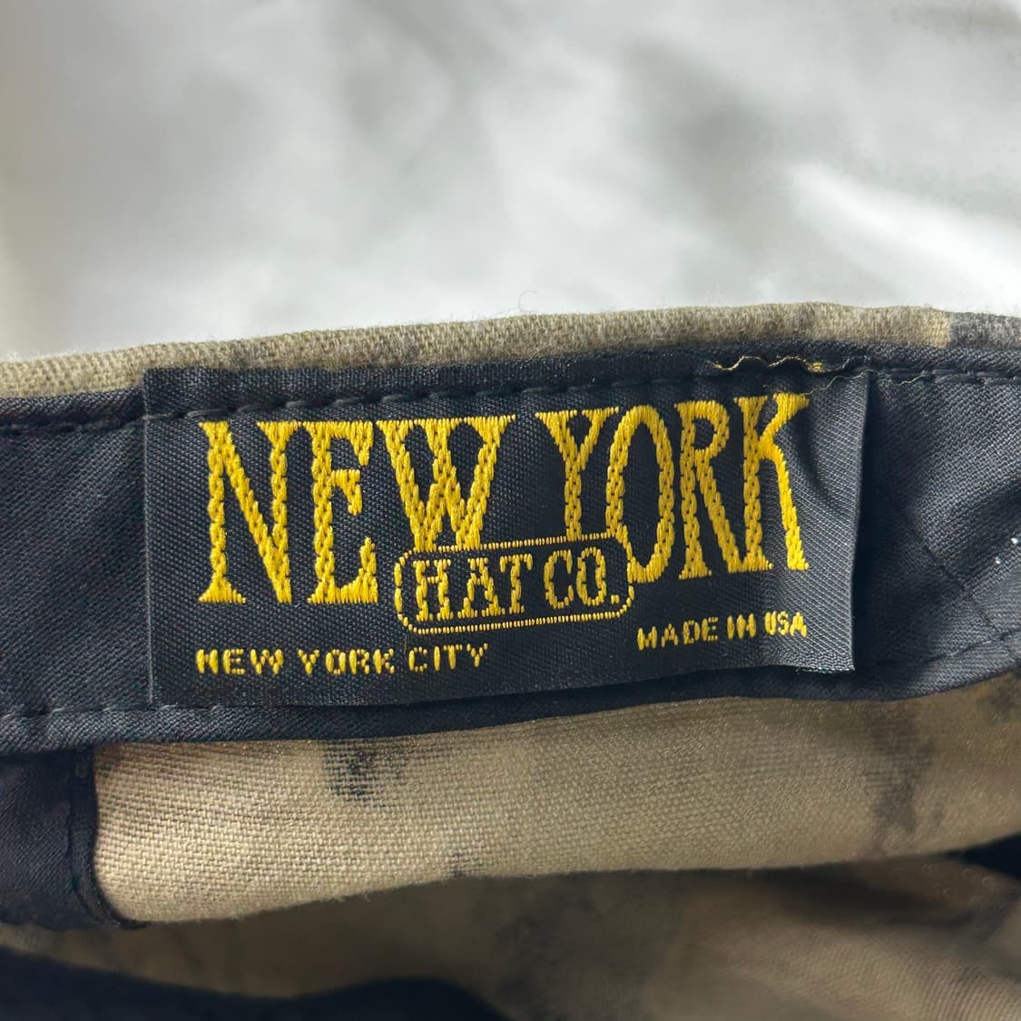 [NEW YORK HAT CO] 뉴욕 햇 밀리터리 카모 캠프캡 상품이미지5