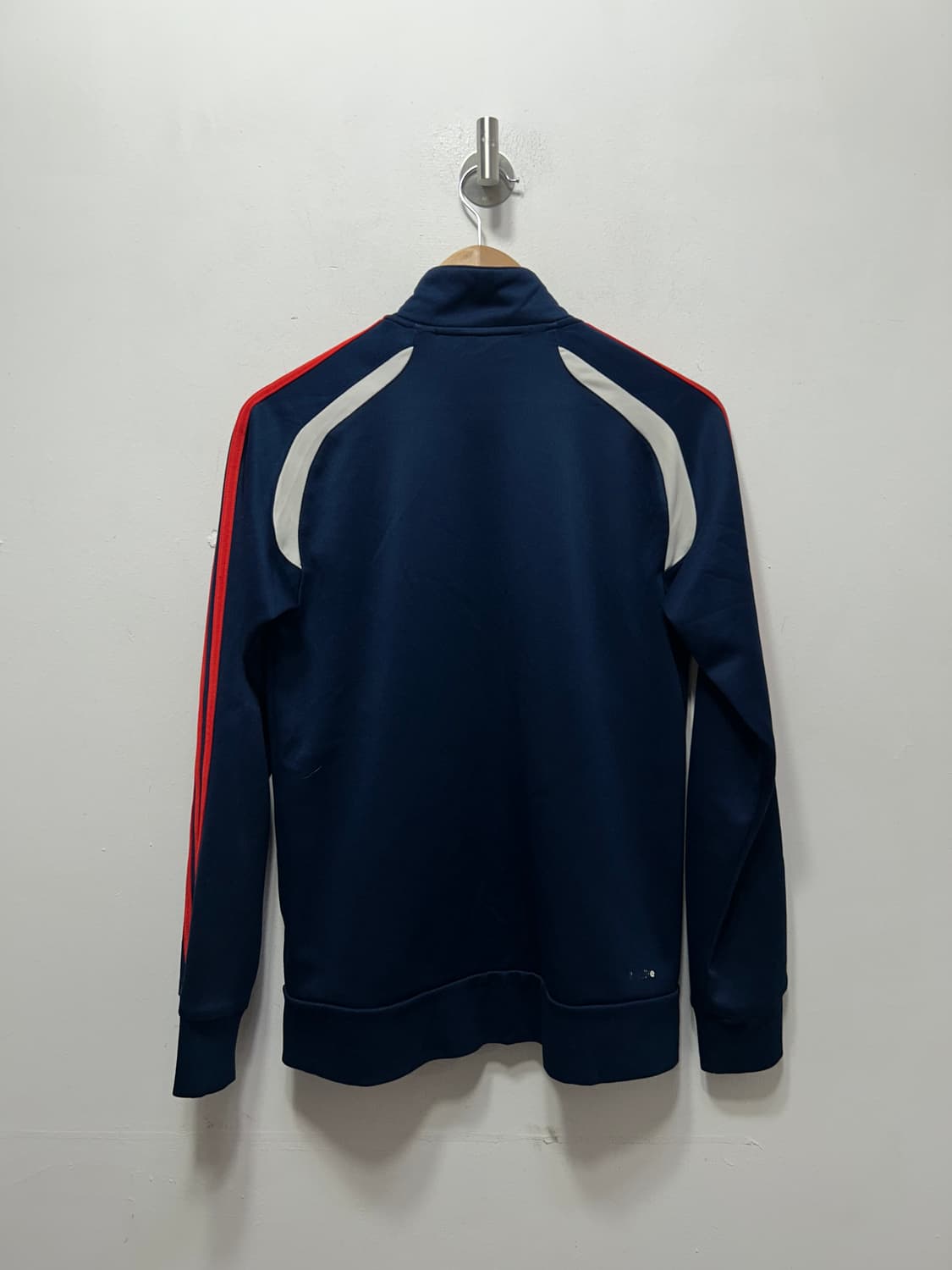 아디다스 트랙 져지 집업 자켓 여성 네이비레드 M  상품이미지2