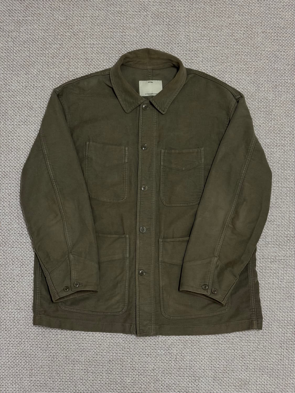 포터리 브리스베인모스 몰스킨 워크자켓 2사이즈 상품이미지1