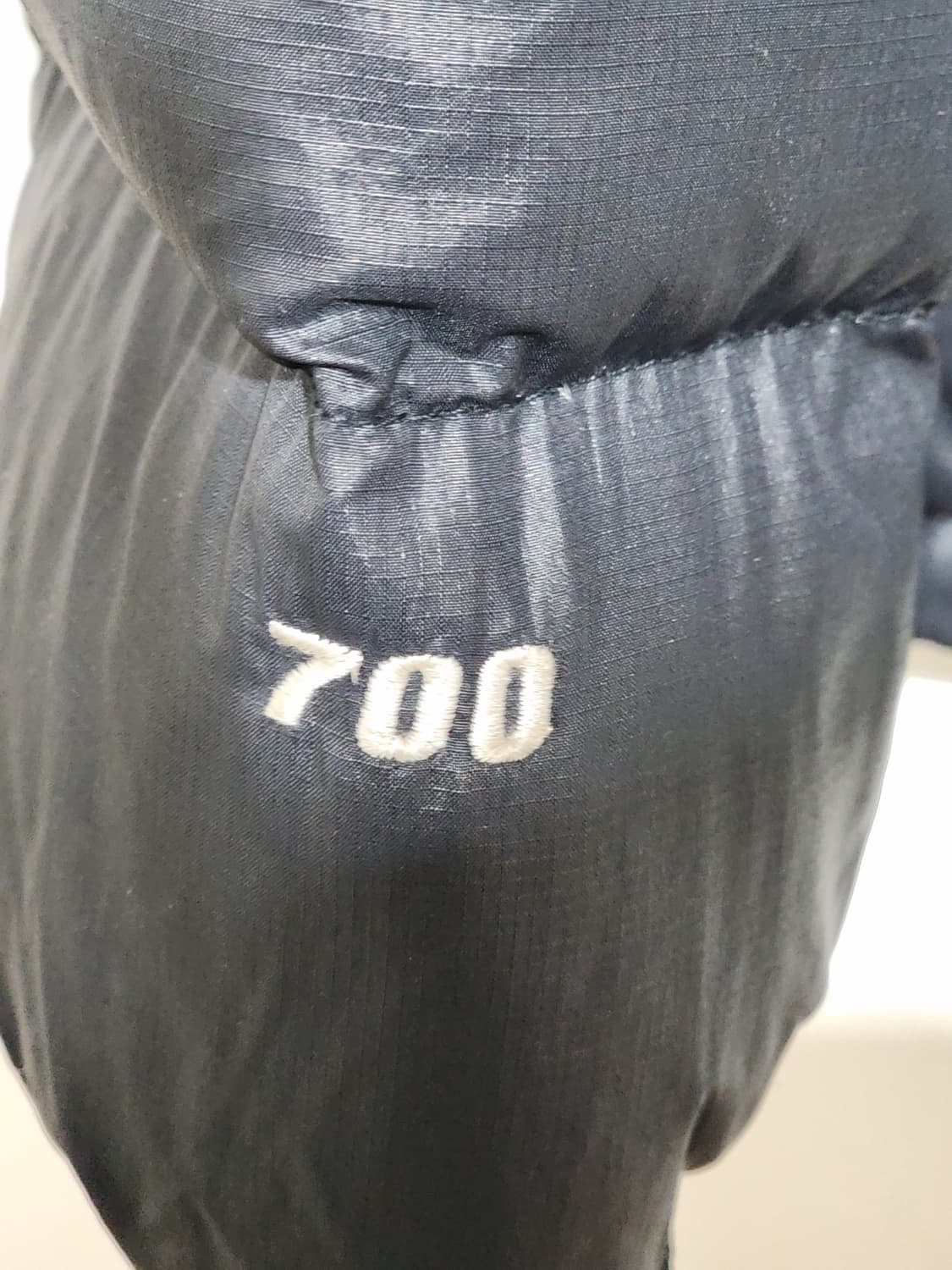 (90) 노스페이스 700 눕시패딩 점퍼 블랙 거위털 구스다운 자켓  상품이미지5