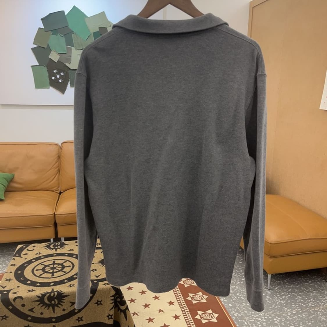 폴로 랄프로렌 모던 캐주얼 여리핏 반집업 니트 L C08687 상품이미지4