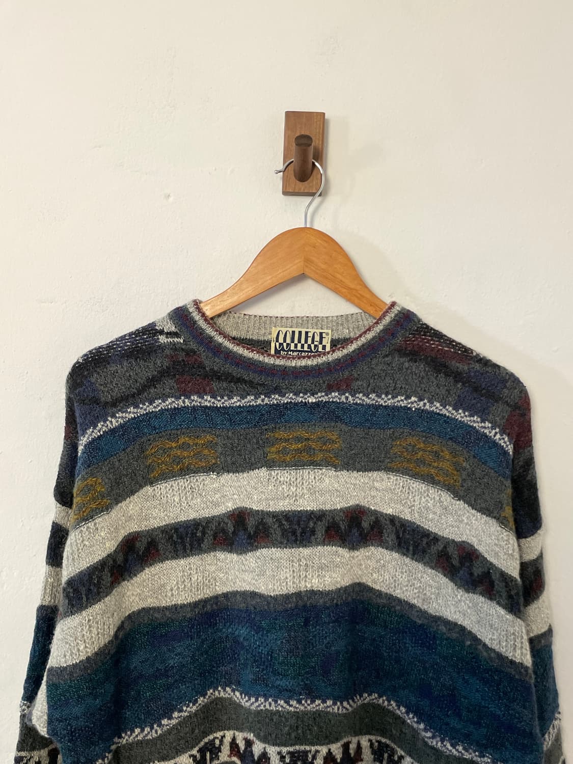 College 빈티지 니트  상품이미지2