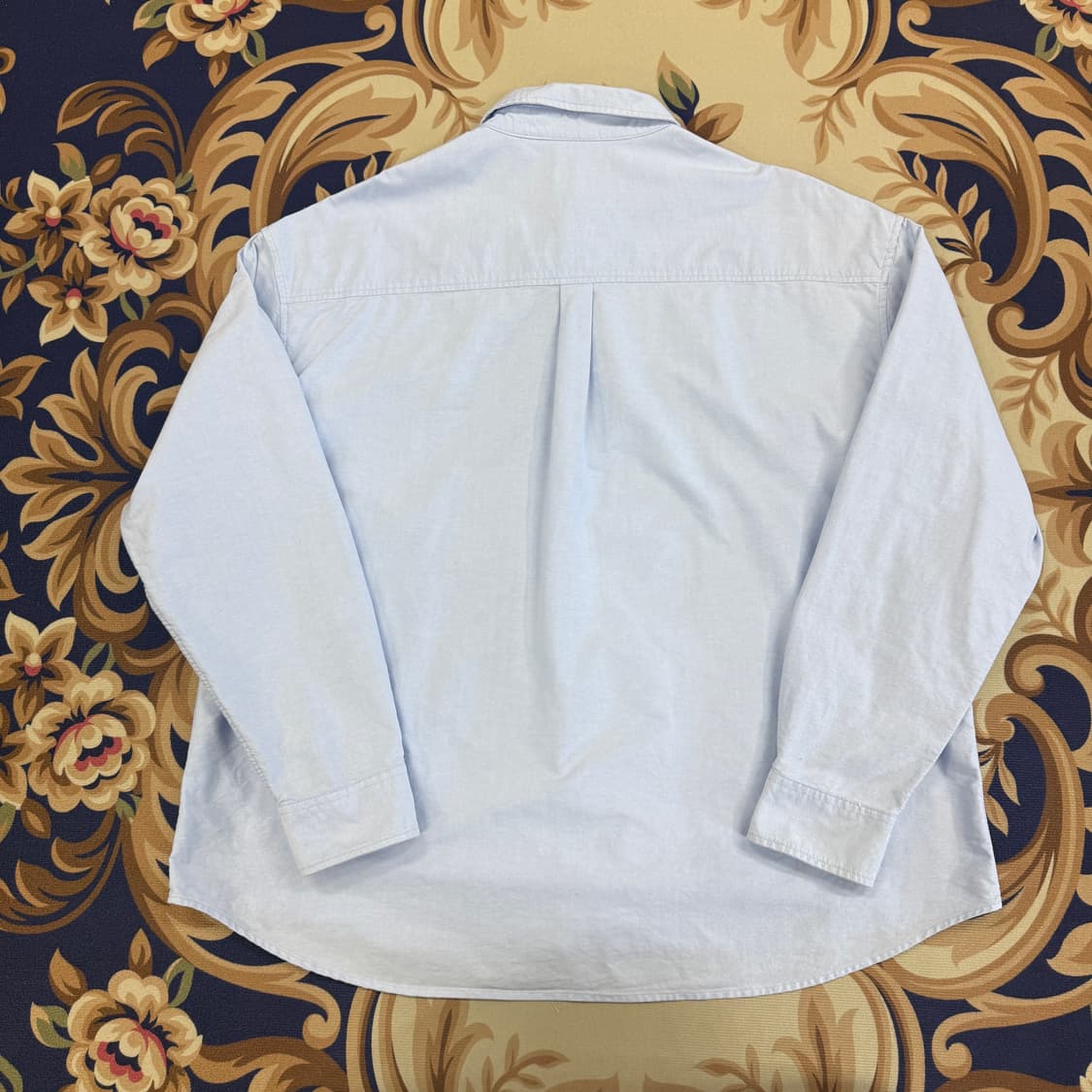 (L)리 Lee 스몰로고 옥스포드 셔츠(하늘색) 상품이미지5