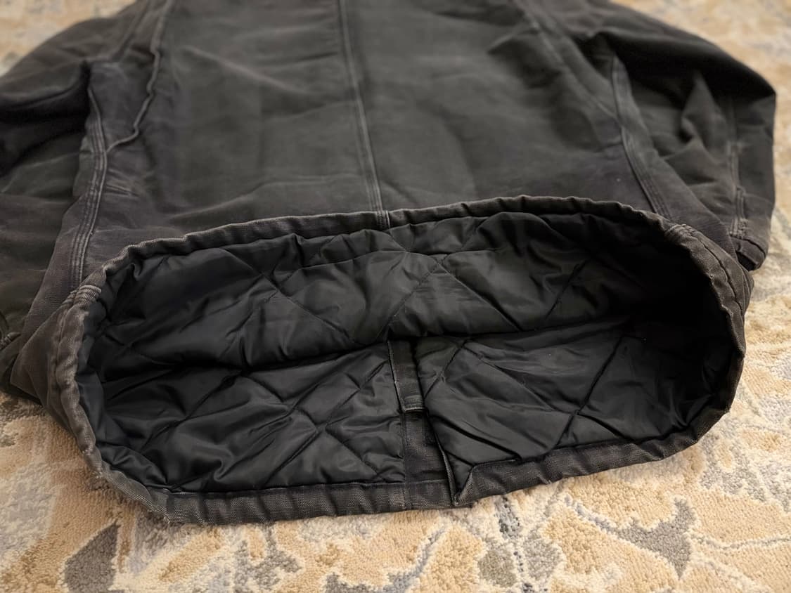 [칼하트] 오리지널 USA C03 챠콜 트래디셔널 코트 XLT 상품이미지7