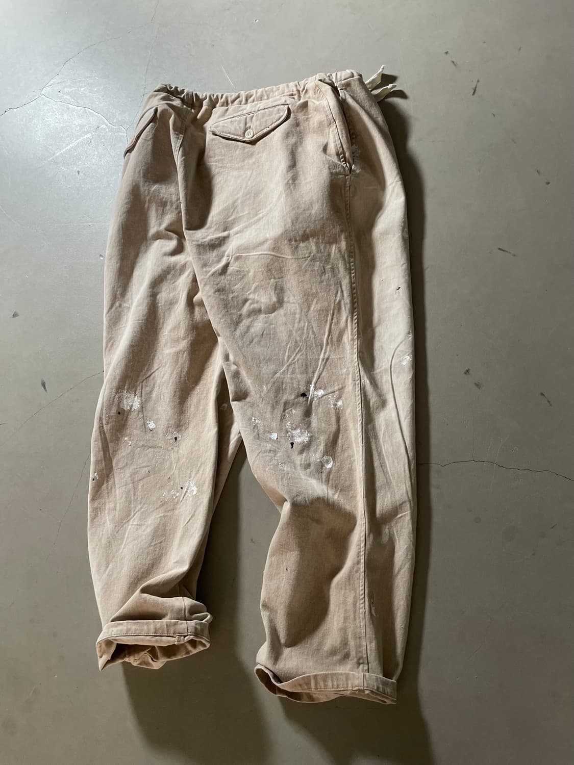 KZ Atelier 페인팅 와이드 팬츠 (one off) 상품이미지6