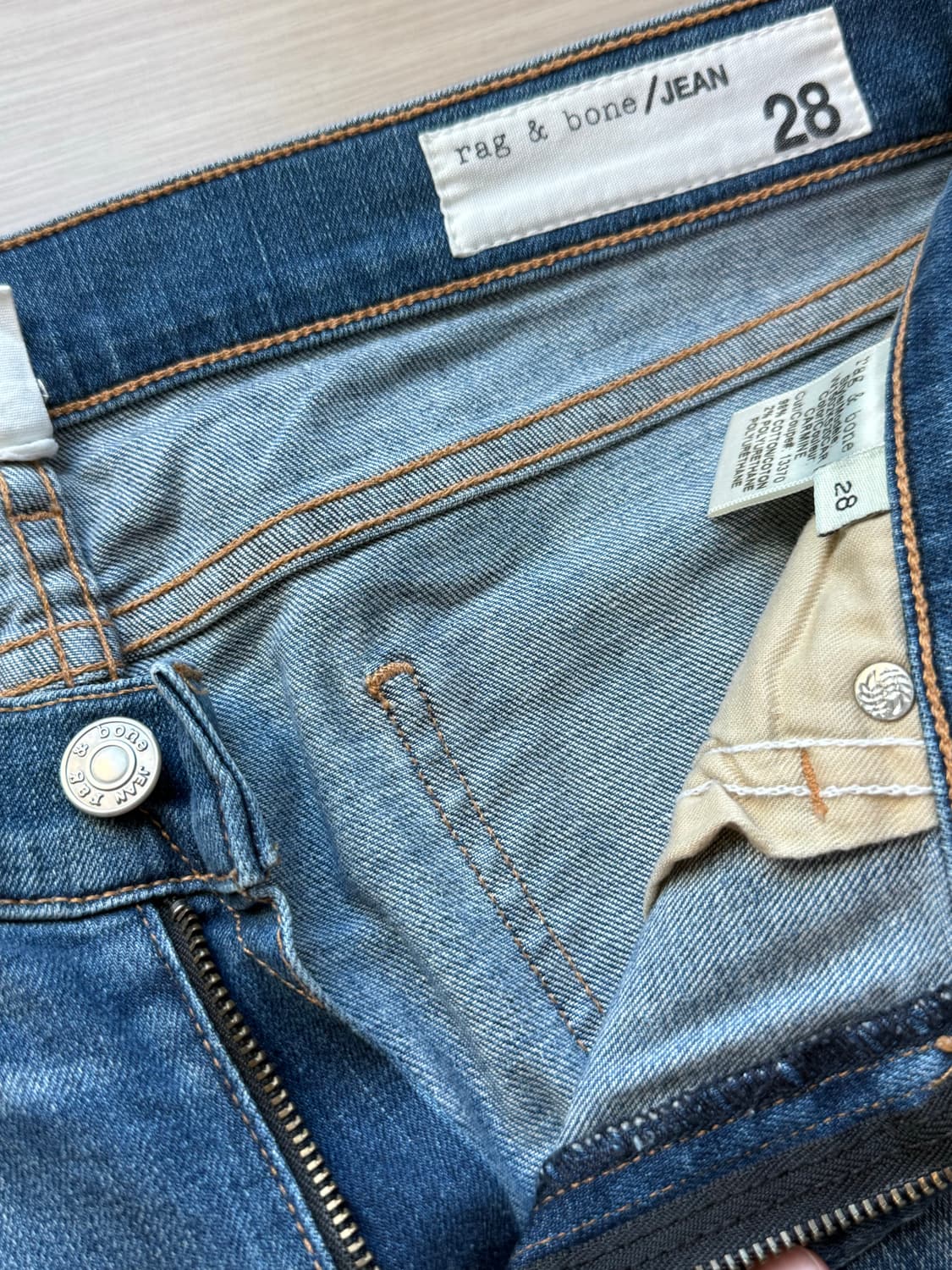 랙앤본(rag & bone) / JEAN 디스트레스드 스키니 데님 상품이미지3