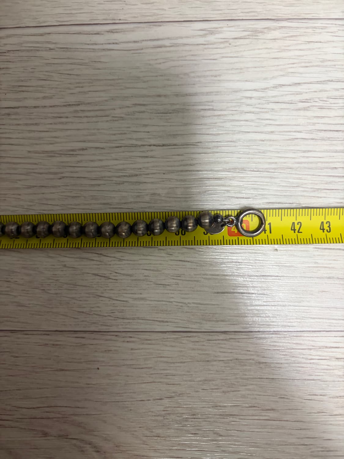 네이티브 아메리칸 / NAVAJO PEARL NECKLACE - 6mm 상품이미지7