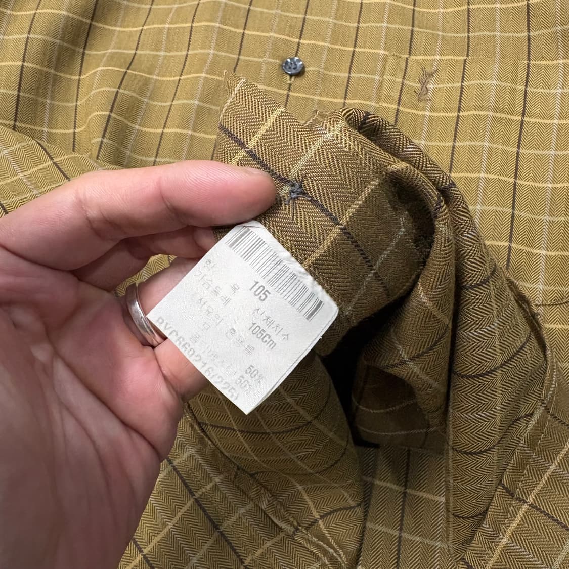  YSL 입생로랑 체크셔츠 상품이미지5