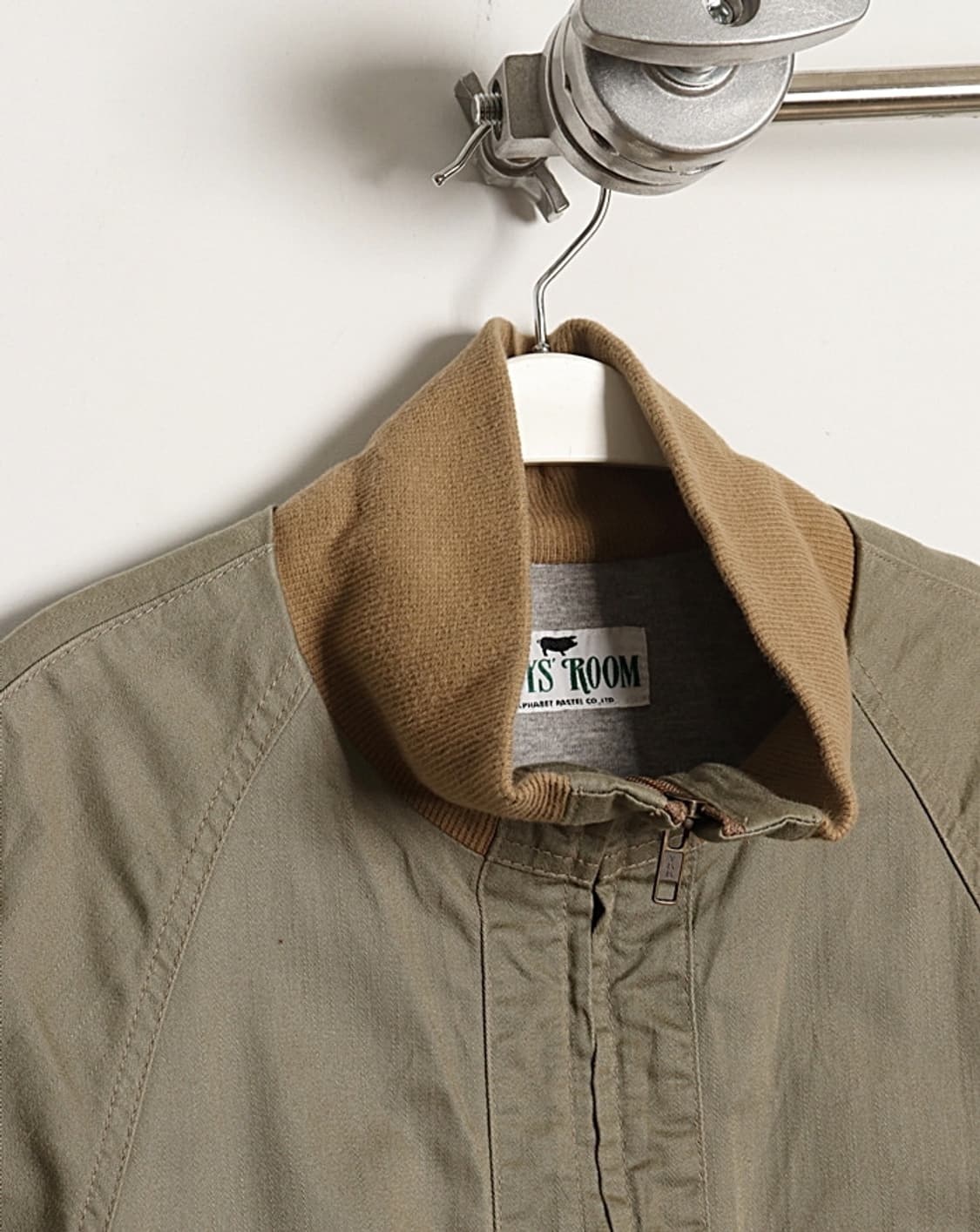 BOYS' ROOM Cotton PullZip Jacket 상품이미지3