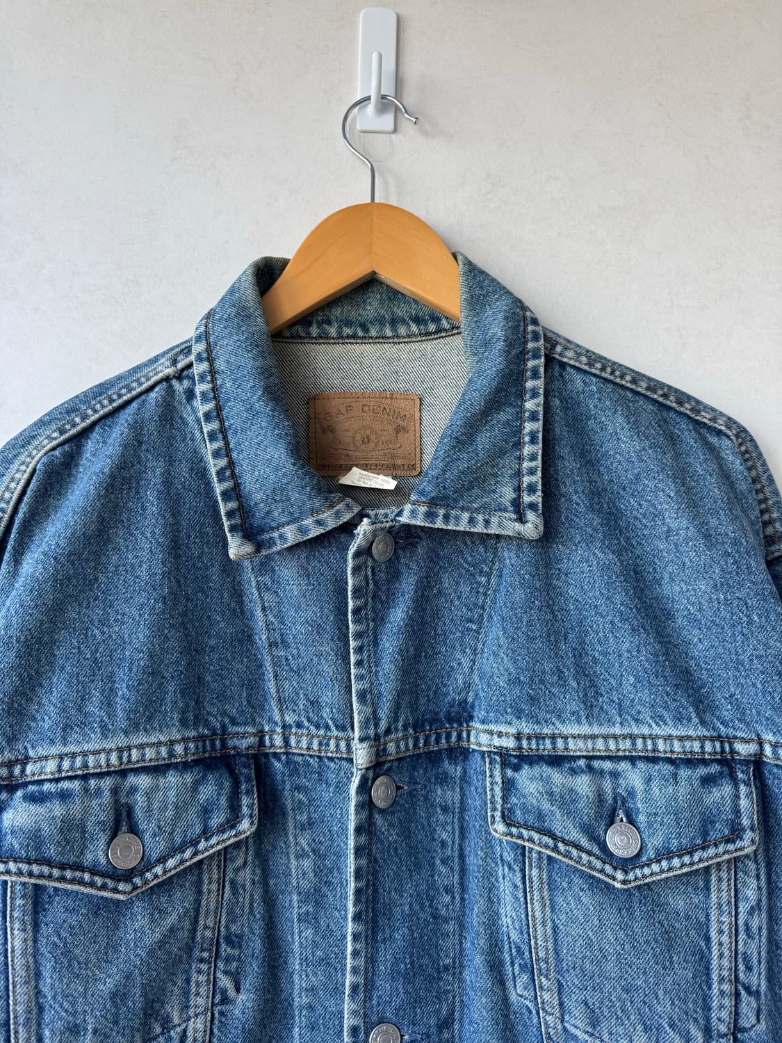 90s 올드 갭 데님 자켓 상품이미지3