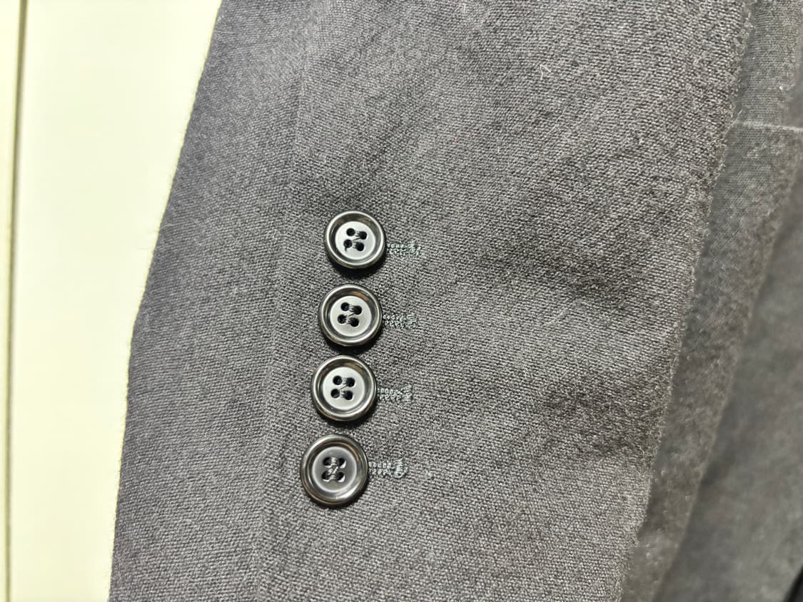 아스페시 블랙 울 롱 코트 상품이미지8