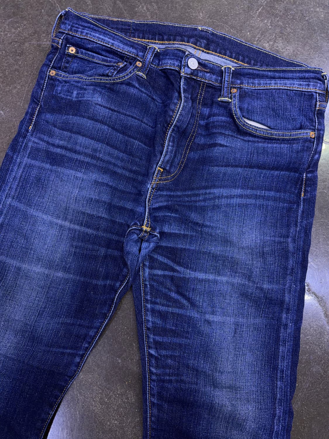 리바이스 510 슬림 스트레이트핏 스키니 워싱 데님팬츠 34 상품이미지3