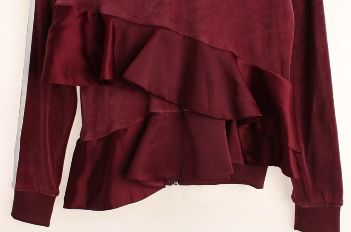 Adidas X JKOO 프릴 타올 져지 집업 상품이미지3