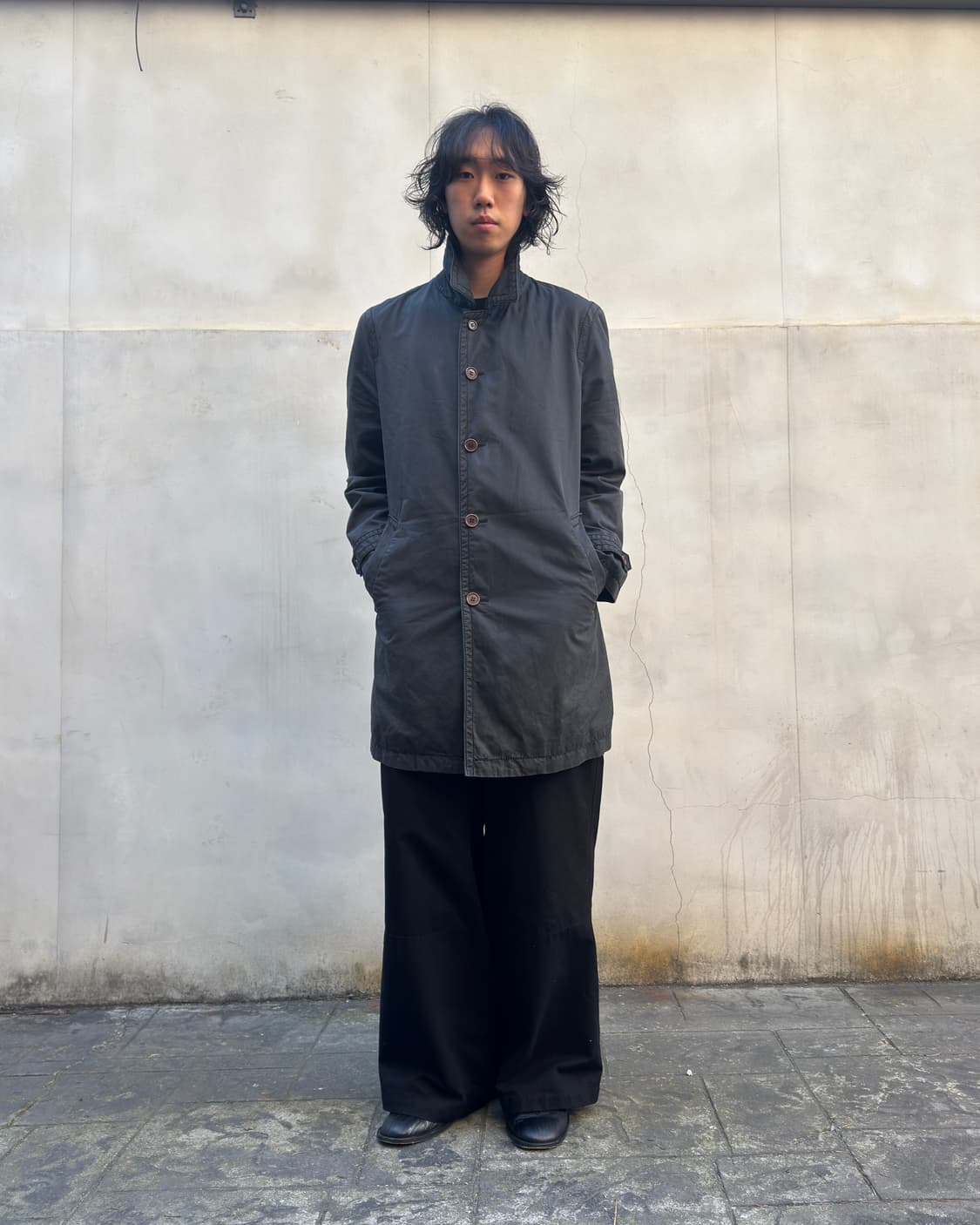 comme des garcons homme coat (L) 상품이미지4
