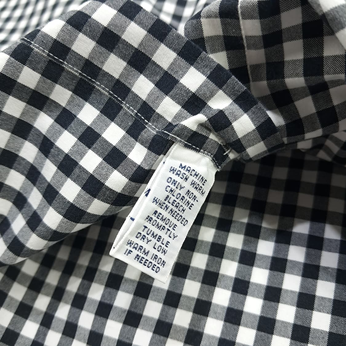 CN019 2XLB 폴로 랄프로렌 모노 마이크로체크 긴팔 셔츠 남방 상품이미지6