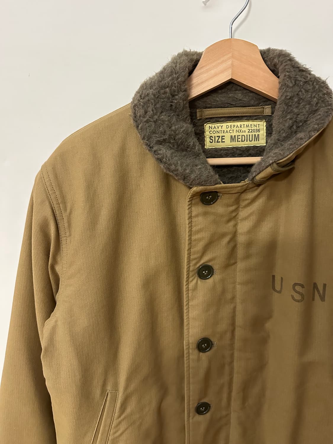 USN 버즈릭슨 N-1 덱자켓 M 상품이미지2