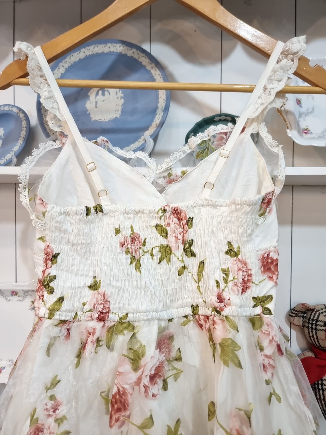 Liz Lisa(리즈리사) 로즈 플라워 쉬폰 원피스 상품이미지8