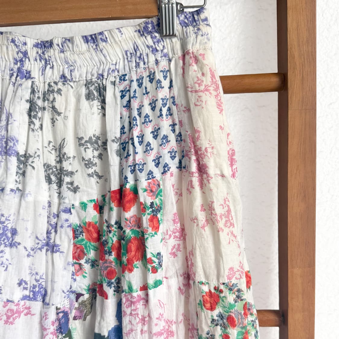 꽃조각 패치워크 스커트 상품이미지7