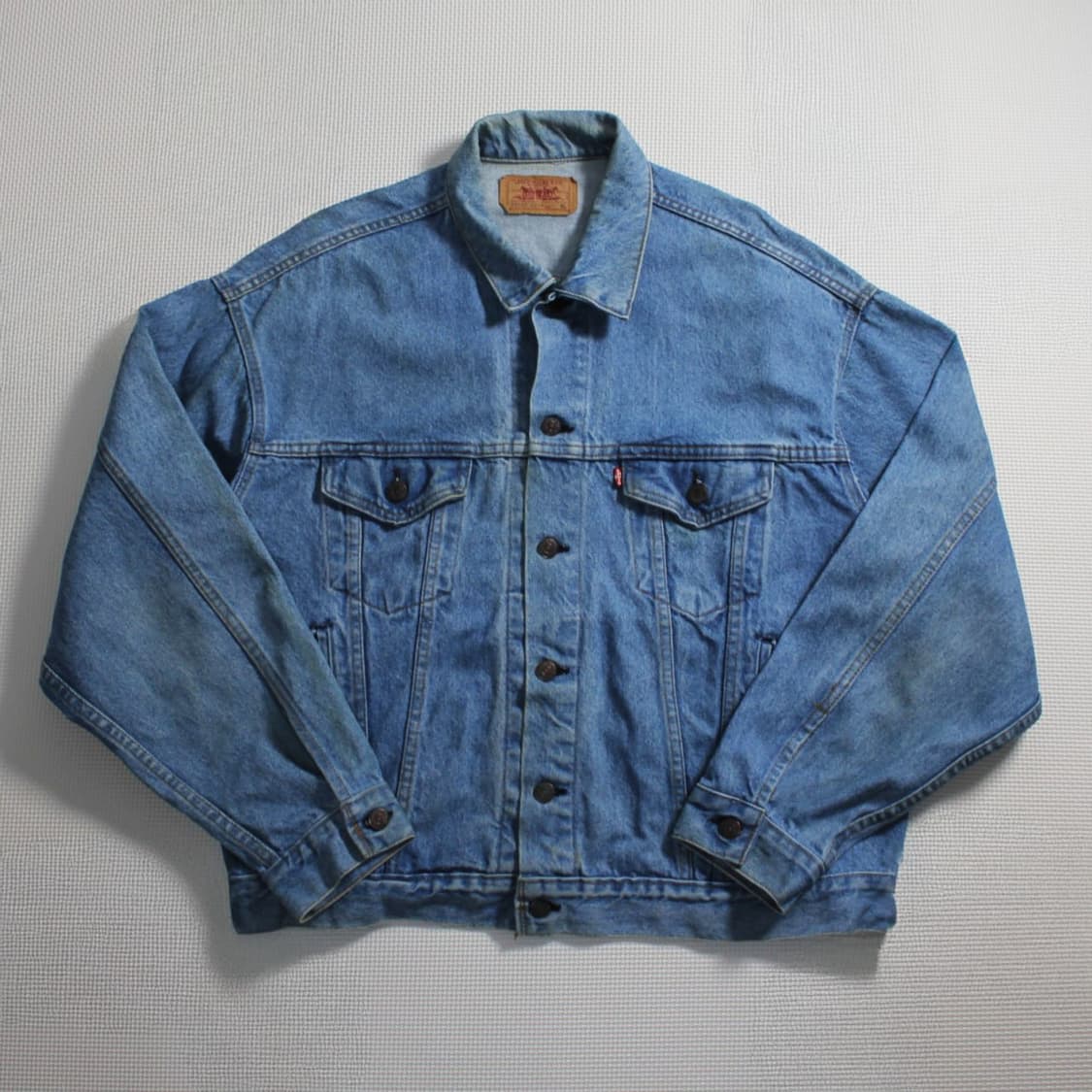 90's Levi’s 리바이스 USA 데님 트러커 자켓 L033 상품이미지1