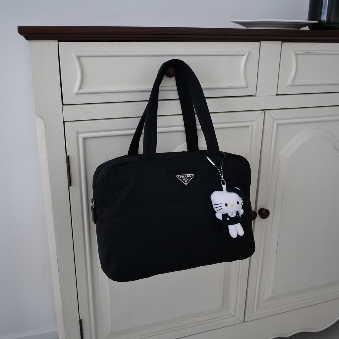 [Prada] Nylon Handbag - Black 상품이미지1