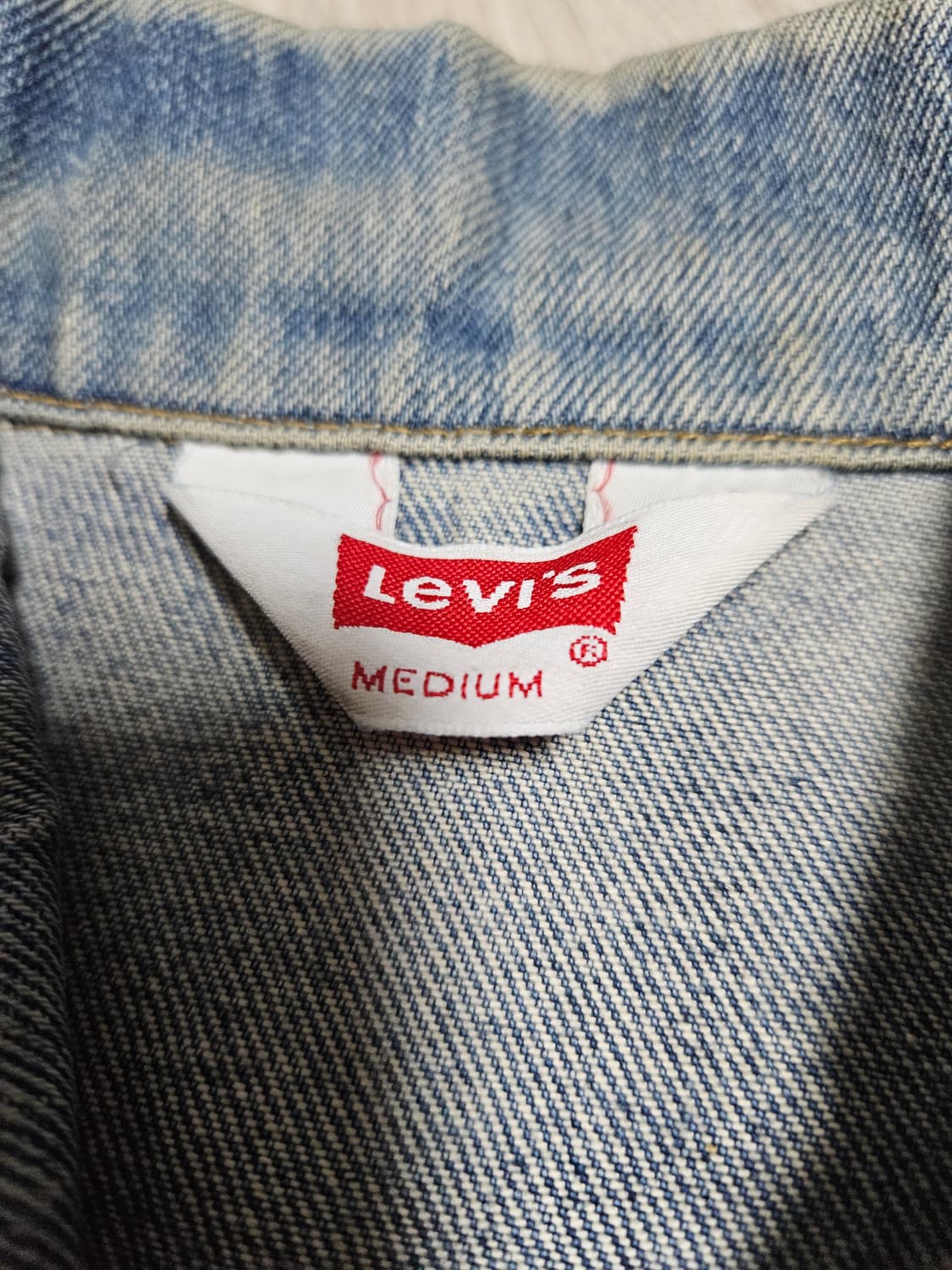 리바이스 90s 70696 오렌지탭 데님 자켓 상품이미지4