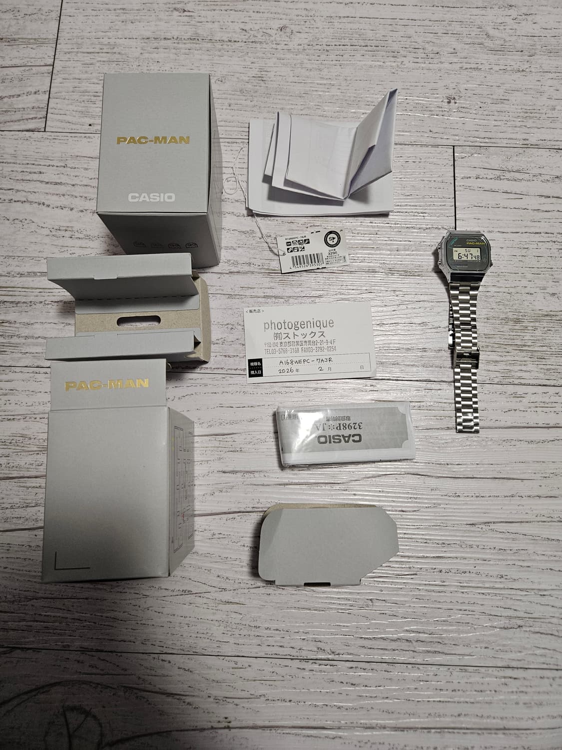 카시오x팩맨 A168WEPC-7AJR 상품이미지1