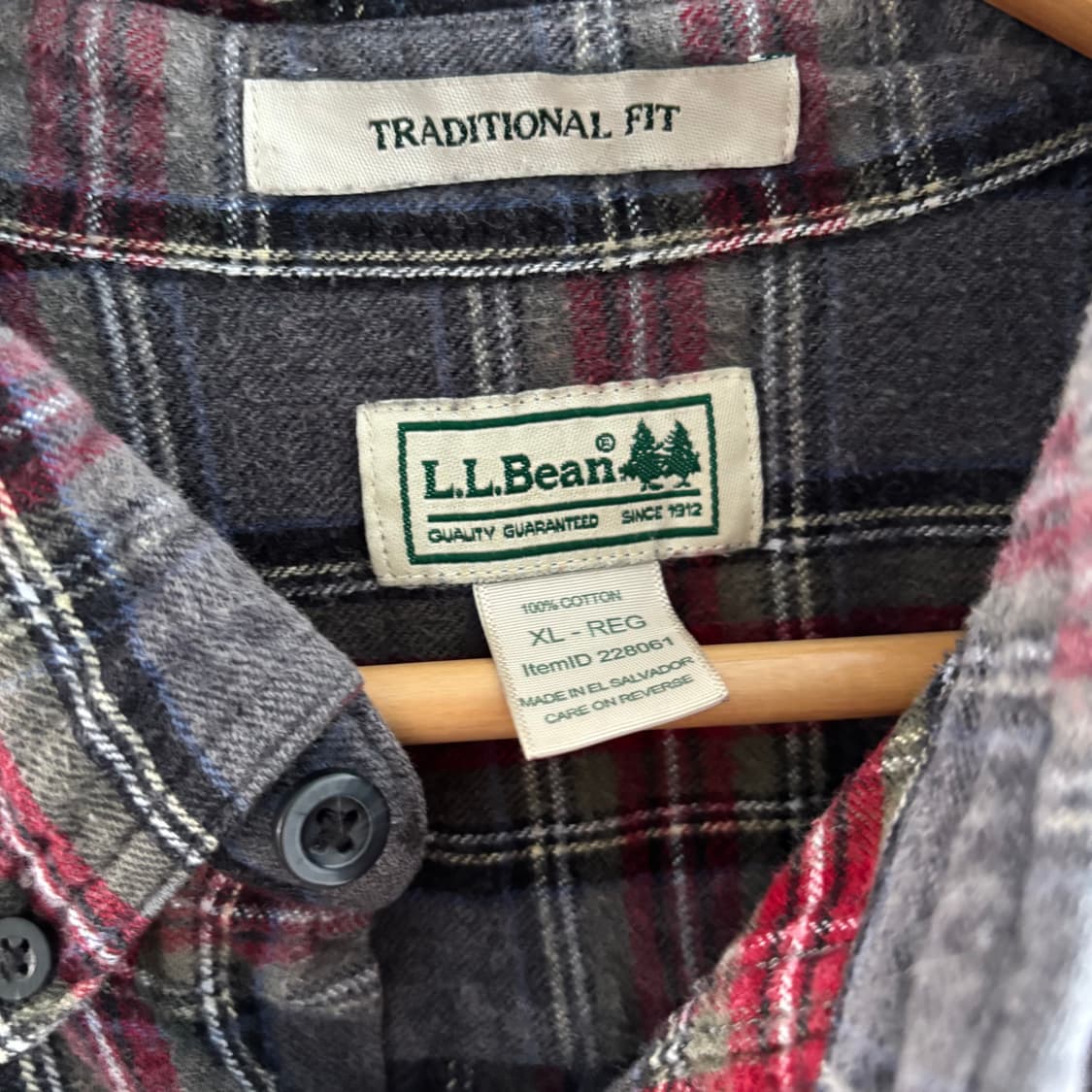 L.L.Bean check shirt 상품이미지5