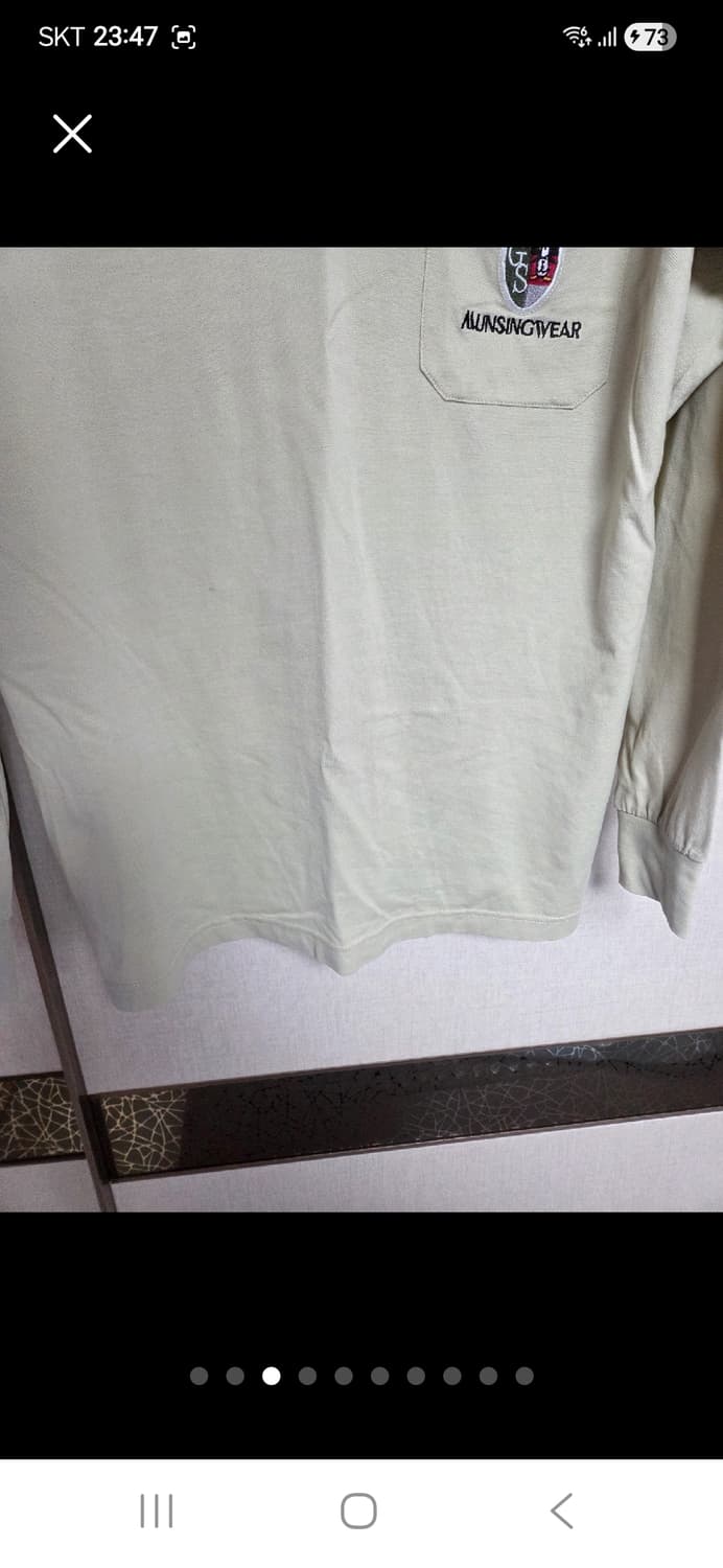 먼싱웨어 긴팔 골프 카라 티셔츠 XL 상품이미지3