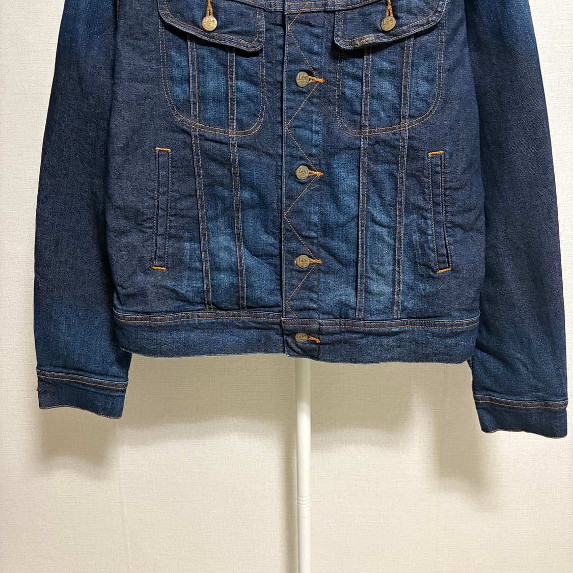 리 라이더스 스트레치 데님 트러커 자켓 / 중청, L 상품이미지3