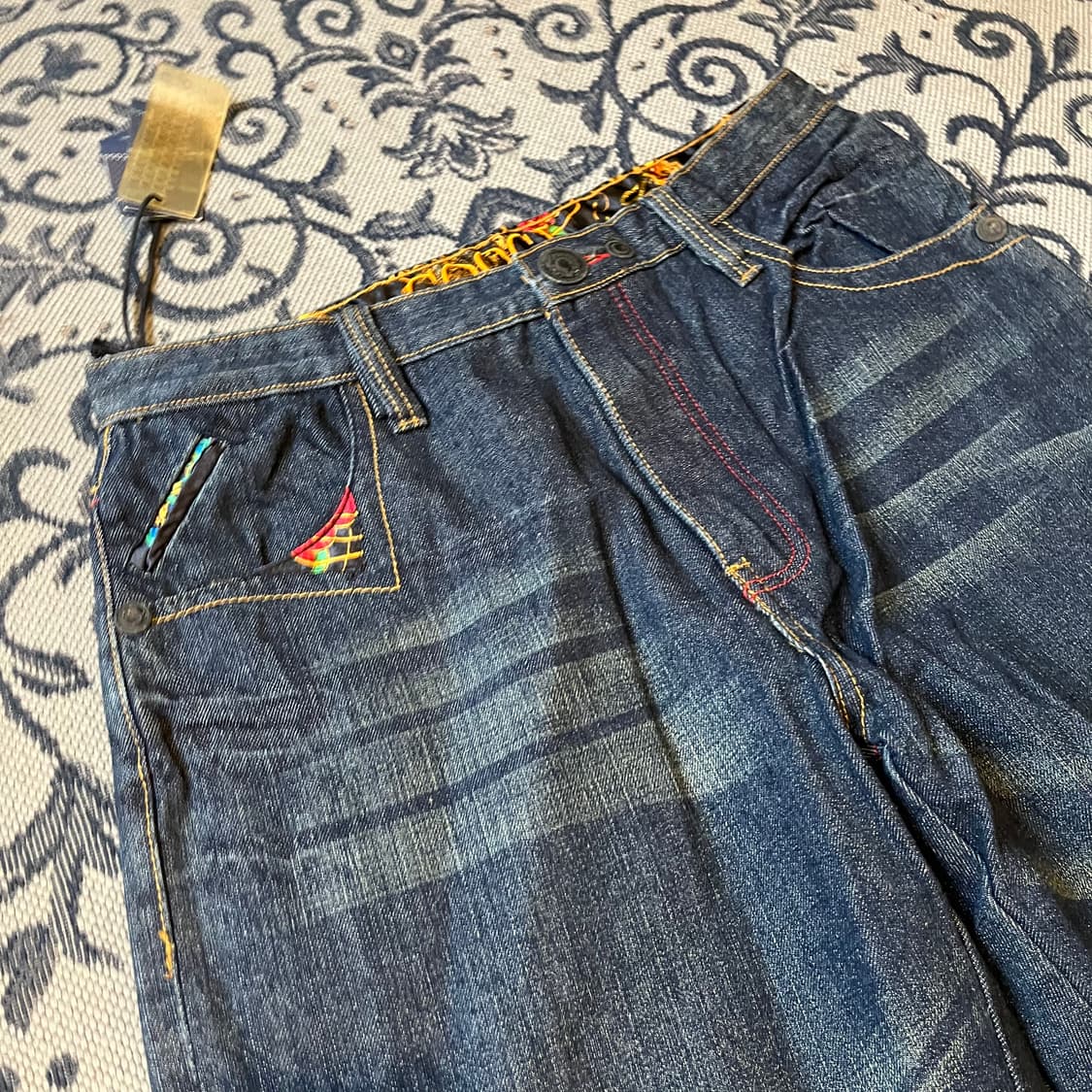 34 COOGI 자수 데님 팬츠W2385 상품이미지4