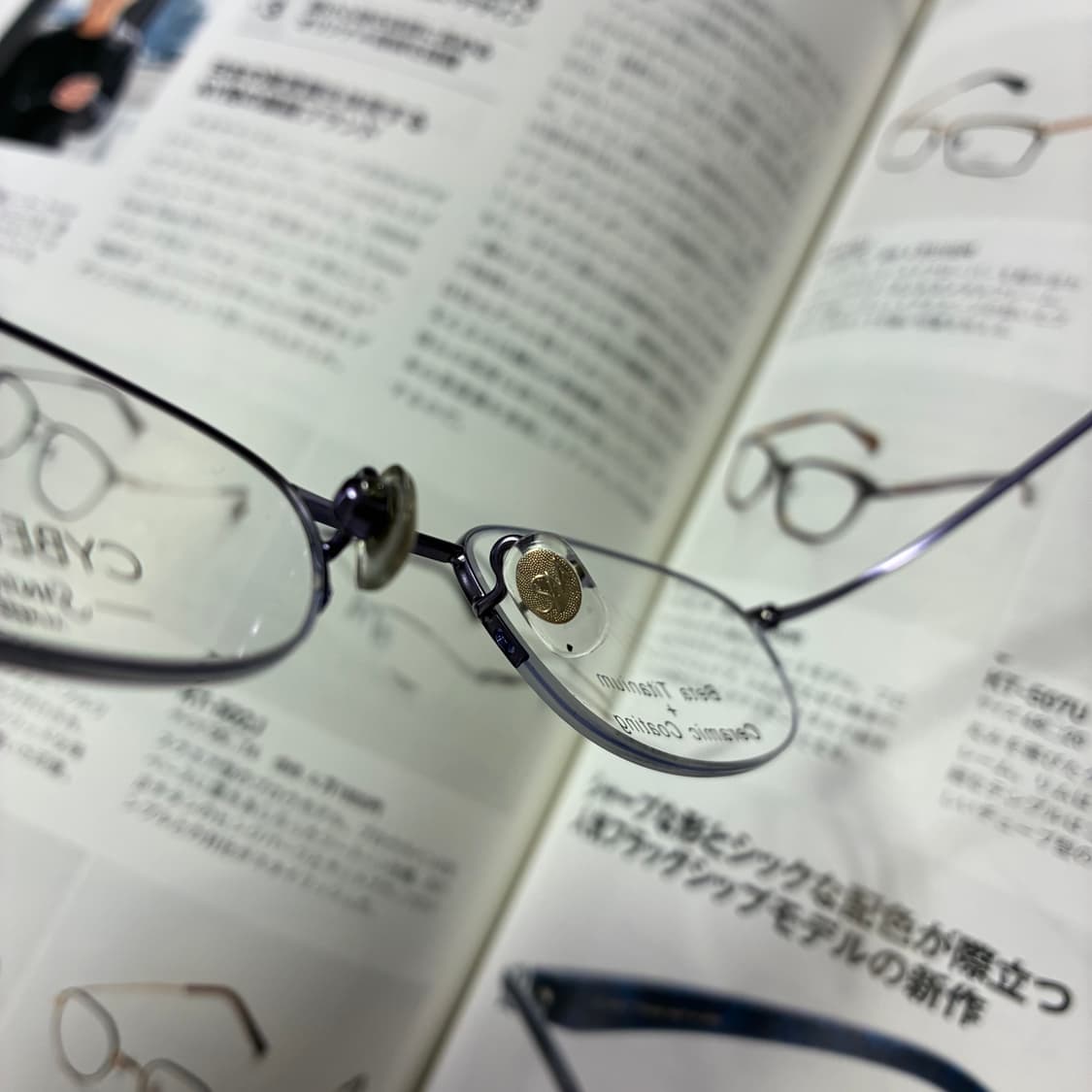 SANTA MONICA 산타모니카 반무테 티타늄 퍼플 안경 상품이미지8