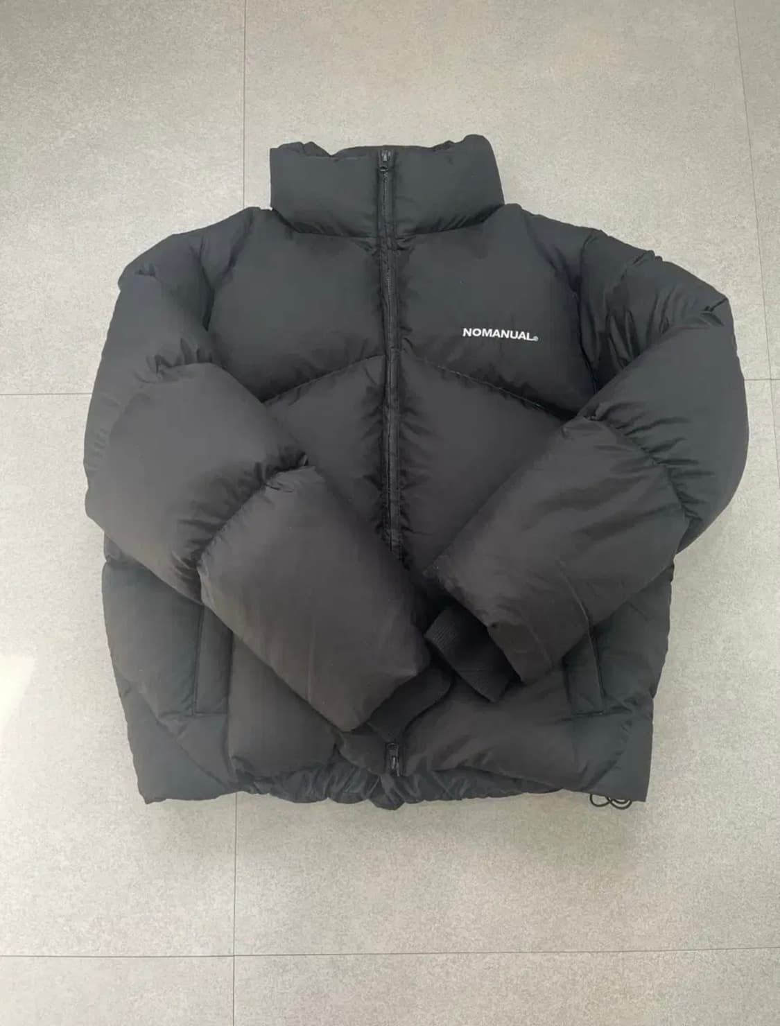 노메뉴얼 블랙패딩 m 상품이미지1