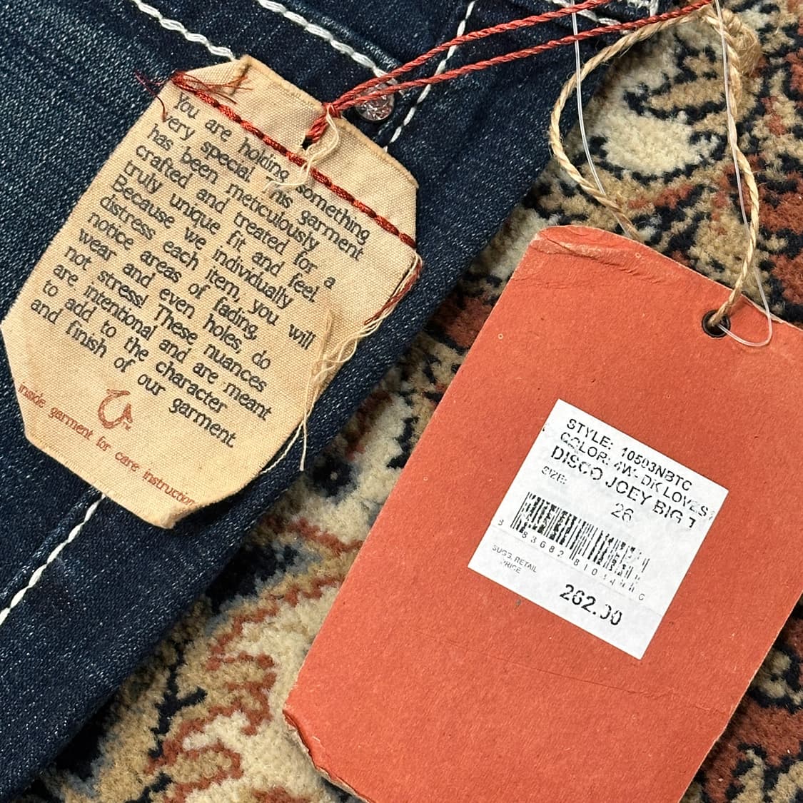 트루릴리전 조이 빅T 부츠컷 (26) 새상품 상품이미지10