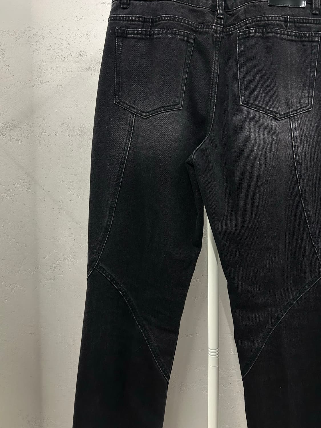 PIECE WORKER 패턴 블랙 진 상품이미지6