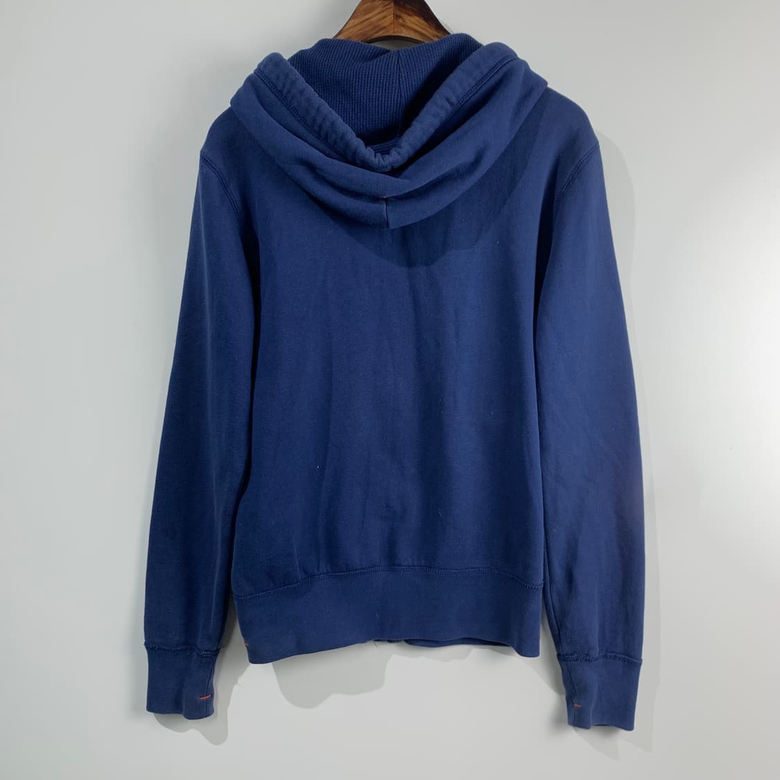 후아유 y2k 와투케 네이비 후드집업 상품이미지3